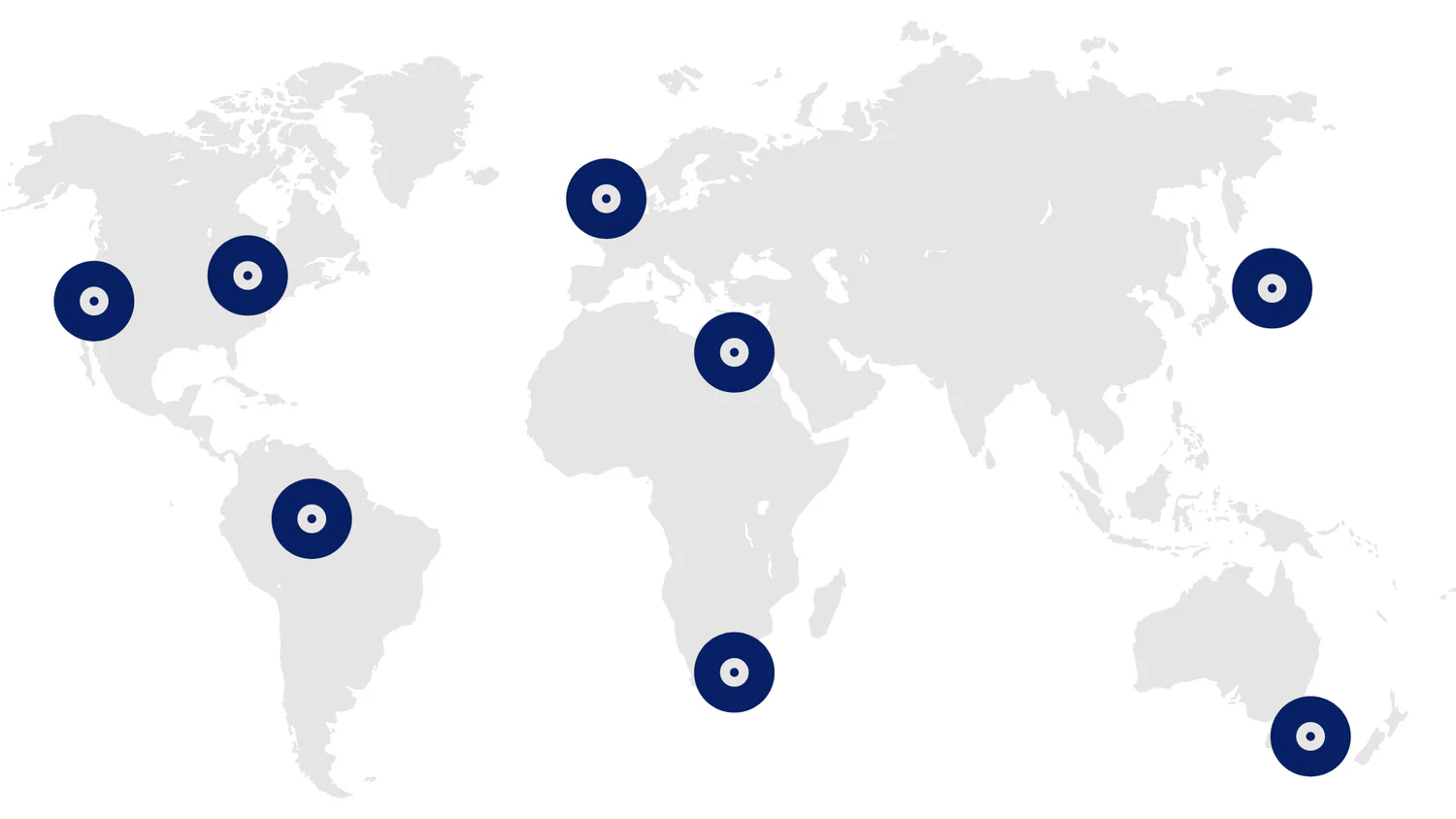 Global locations map